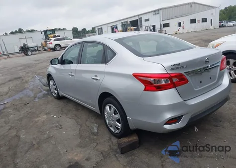 2016 Nissan Sentra Sv из США, поврежденный, VIN 3N1AB7AP8GL678823